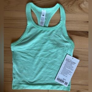Lululemon Swiftly Tech Cropped Racerback Tank 2.0 color way CTRL size 2 NWT